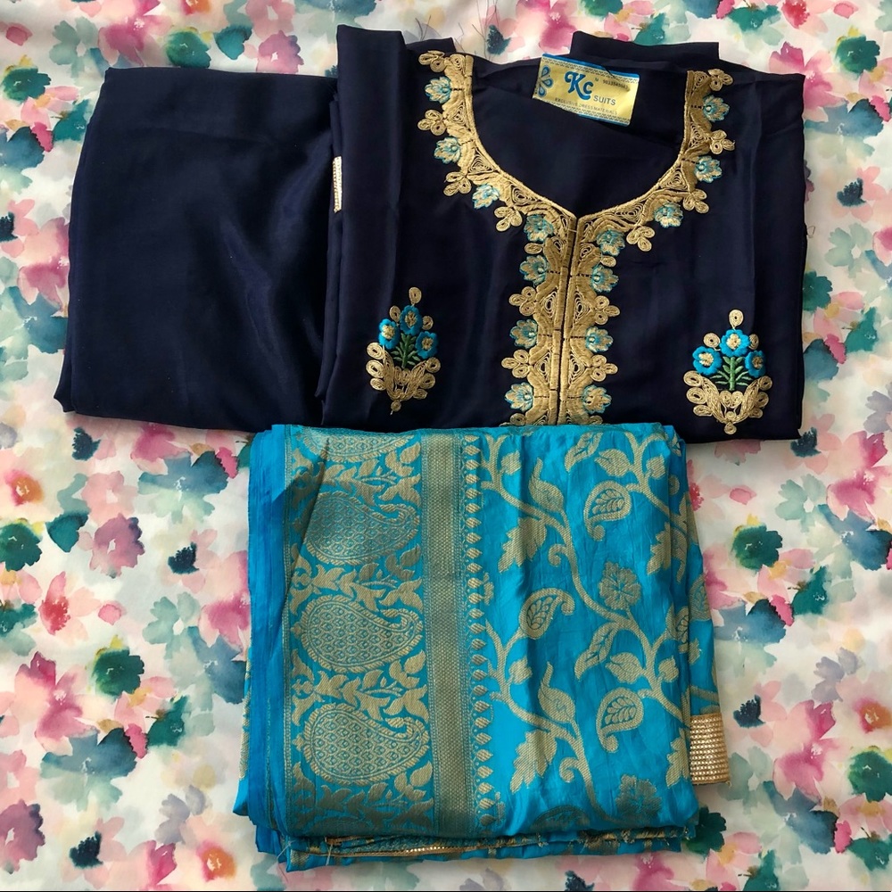 Unstitched Punjabi Suit